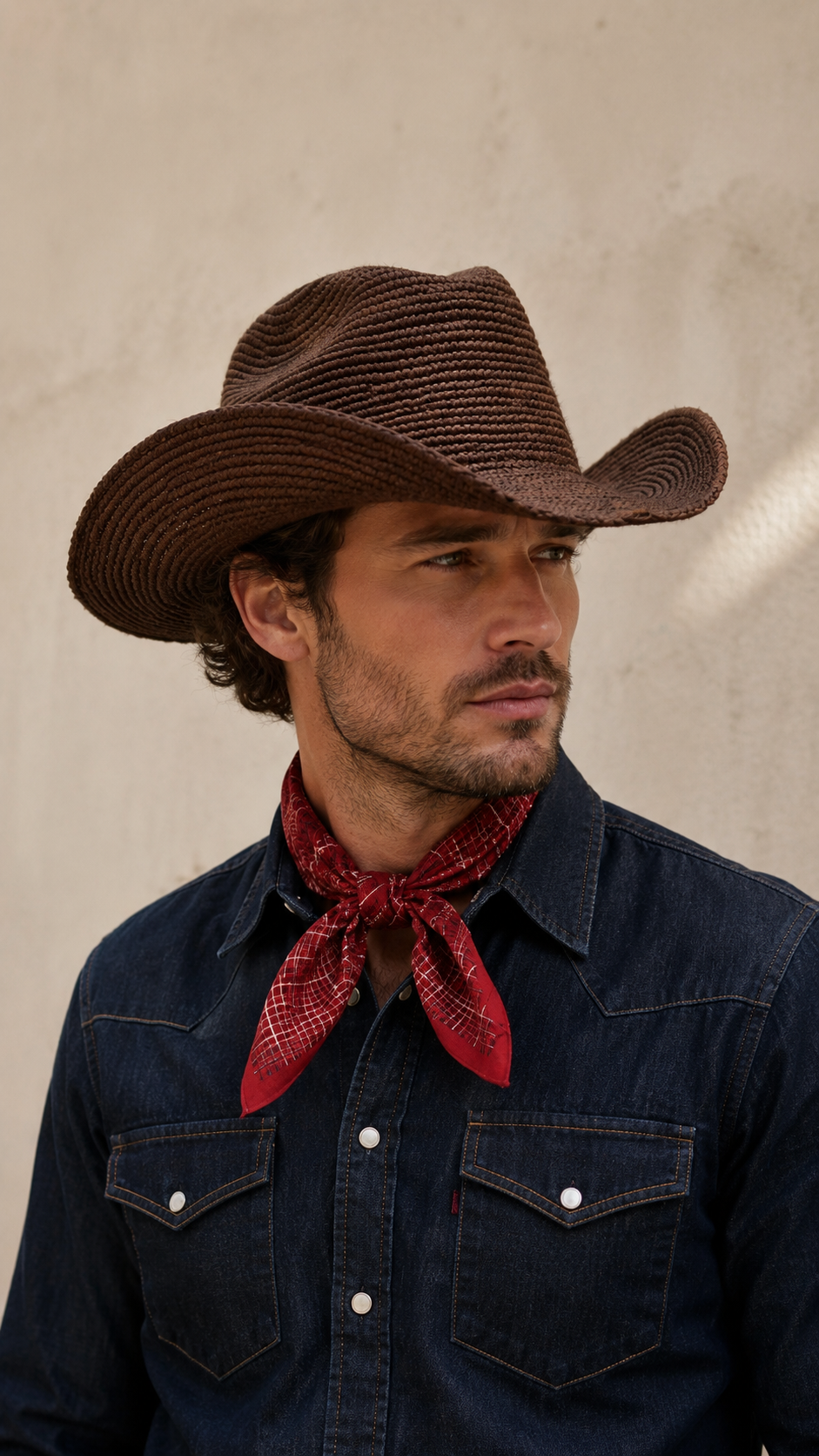 Raffia Cowboy Hat