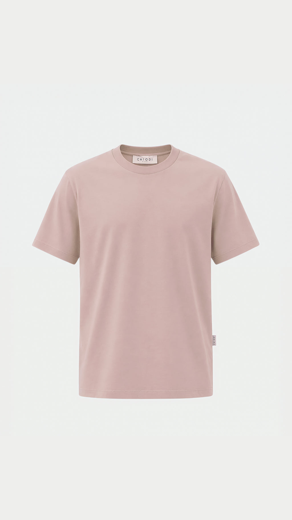 Crew Neck Tee in Filo di Scozia