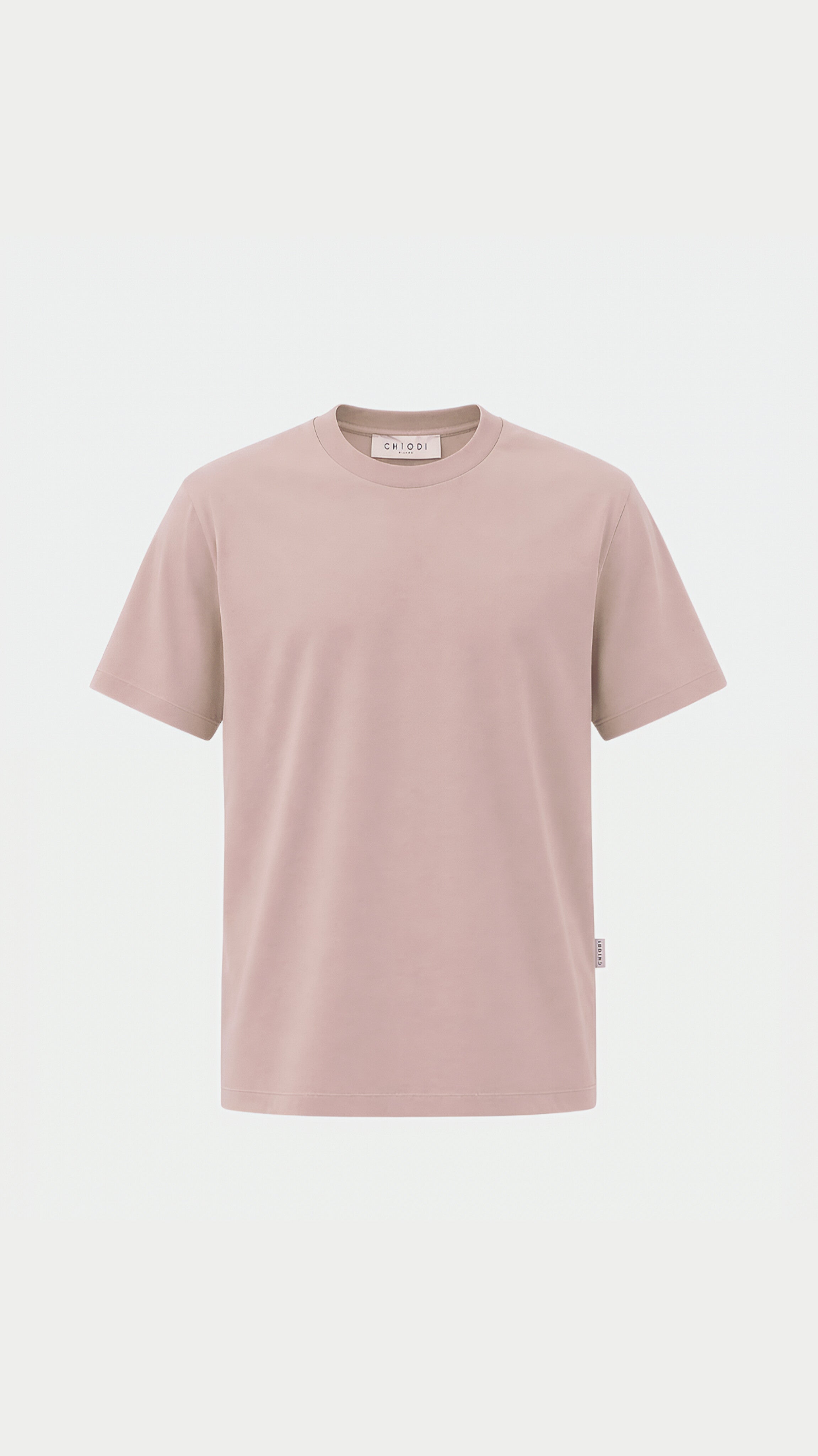 Crew Neck Tee in Filo di Scozia