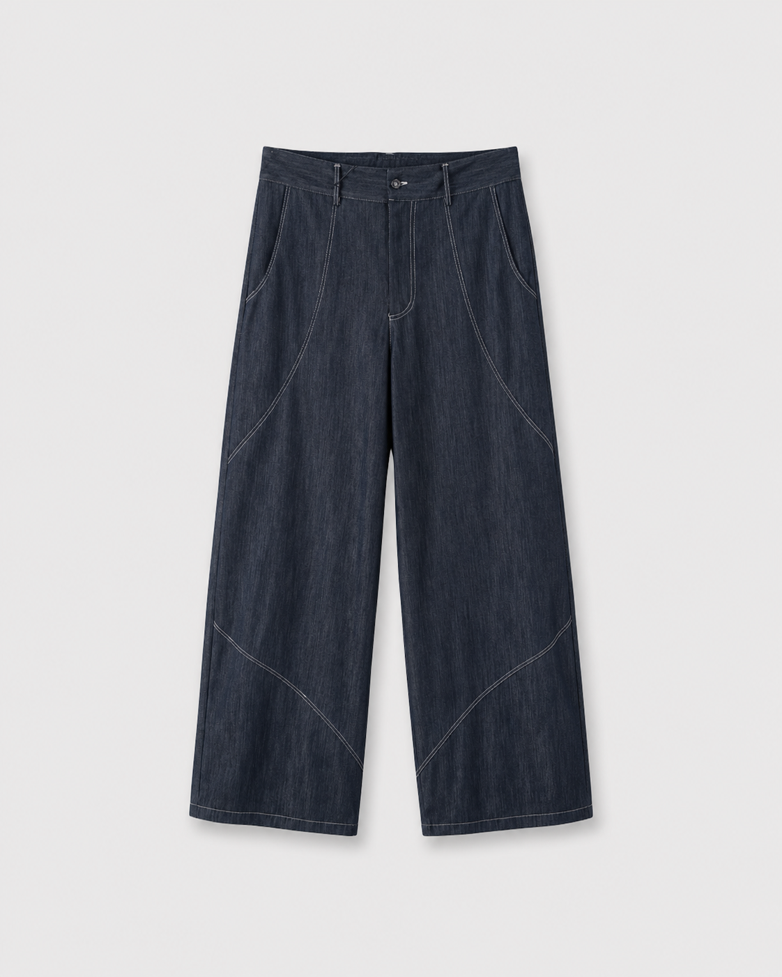 Laminate Palazzo Jeans