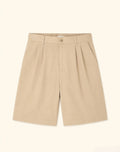 Cotton Satin Pence Shorts