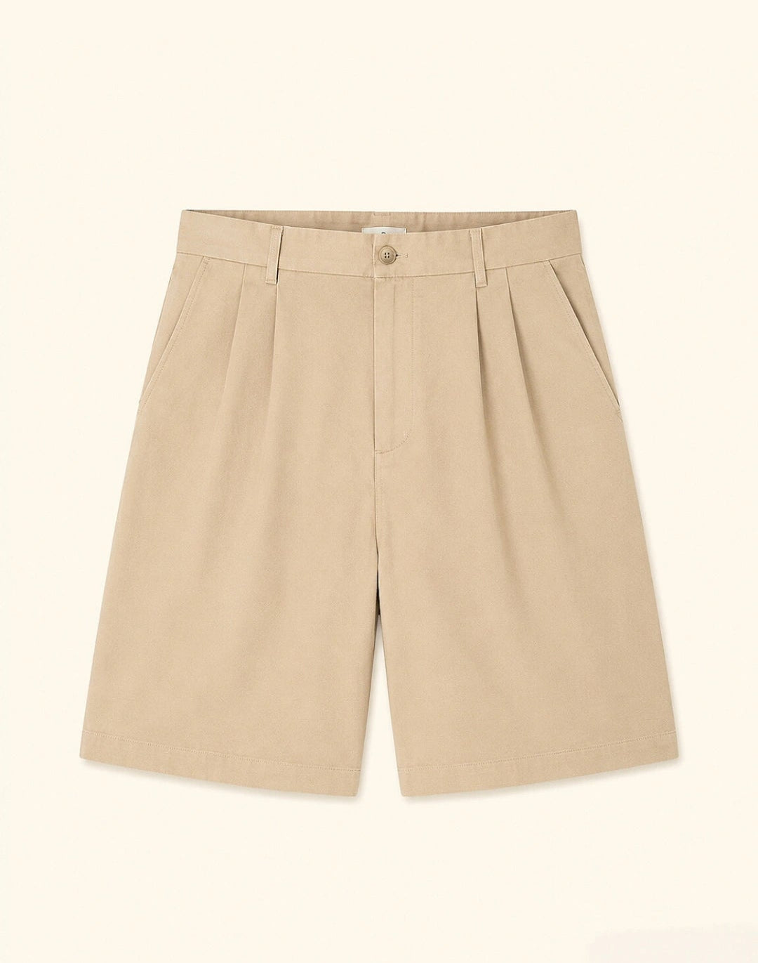Cotton Satin Pence Shorts