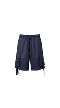 Pinstripe Cargo Shorts