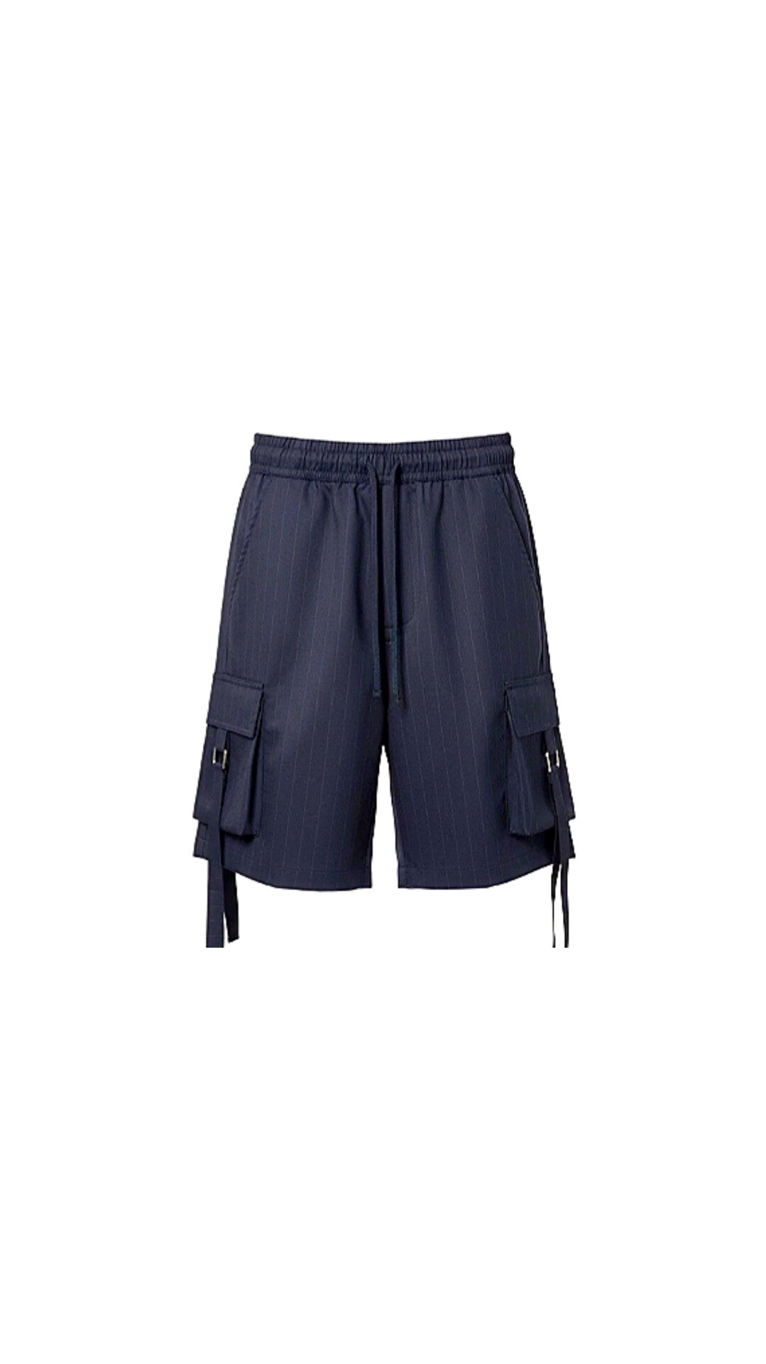 Pinstripe Cargo Shorts