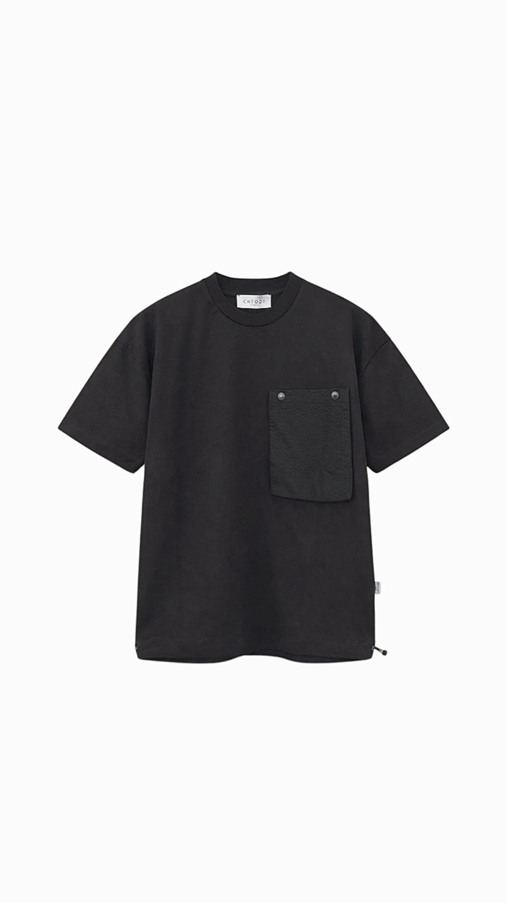 Cropped Pocket Tee