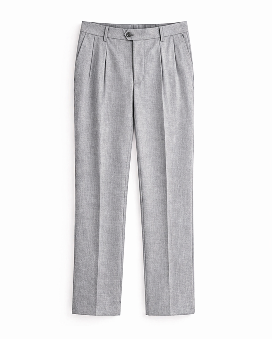 High Waisted Straight Trausers