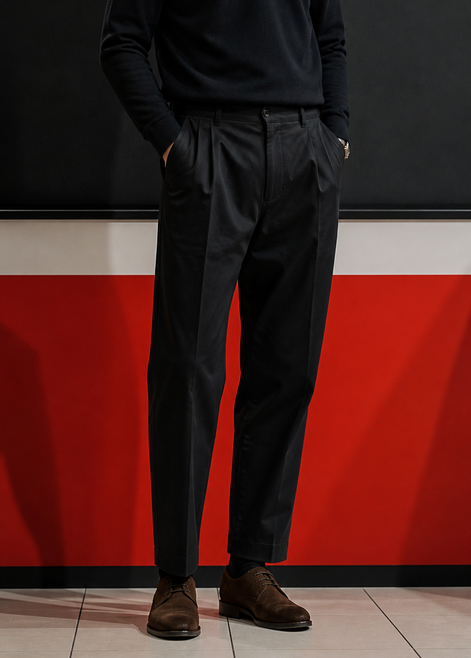 Satin Slightly Balloon Pant