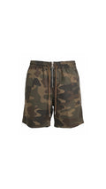 Camouflage Resin Cotton Shorts