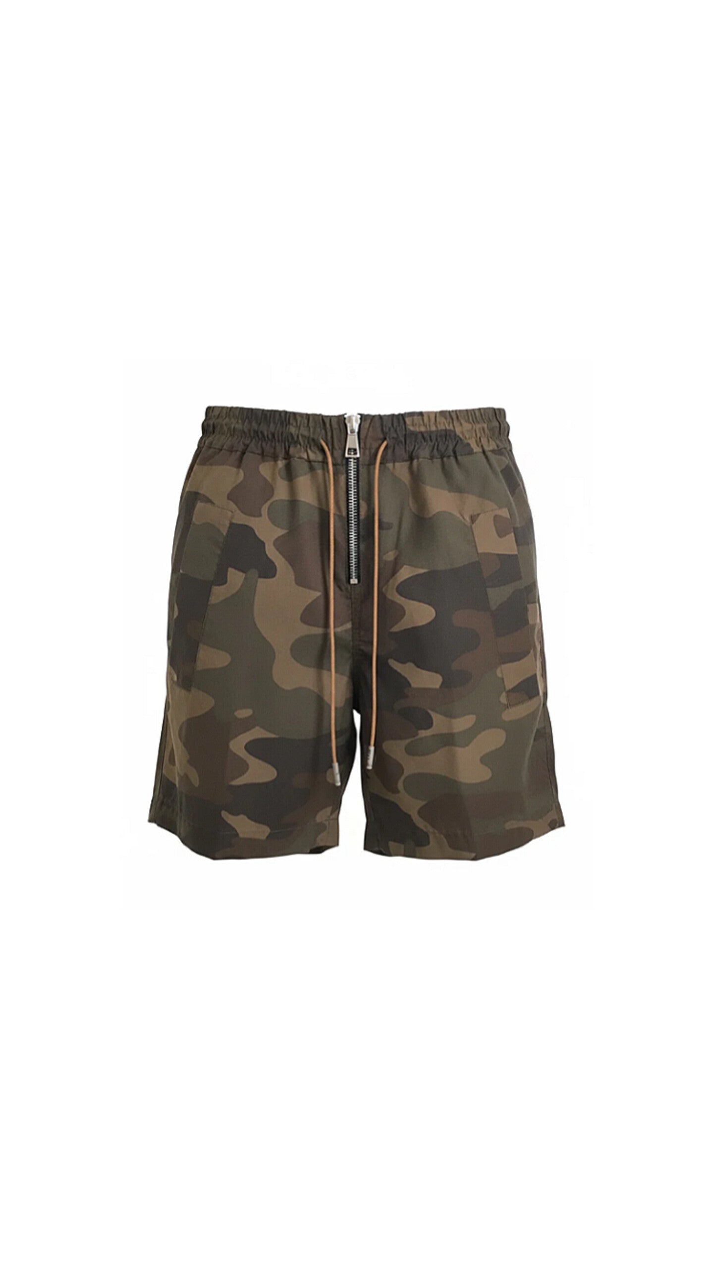 Camouflage Resin Cotton Shorts