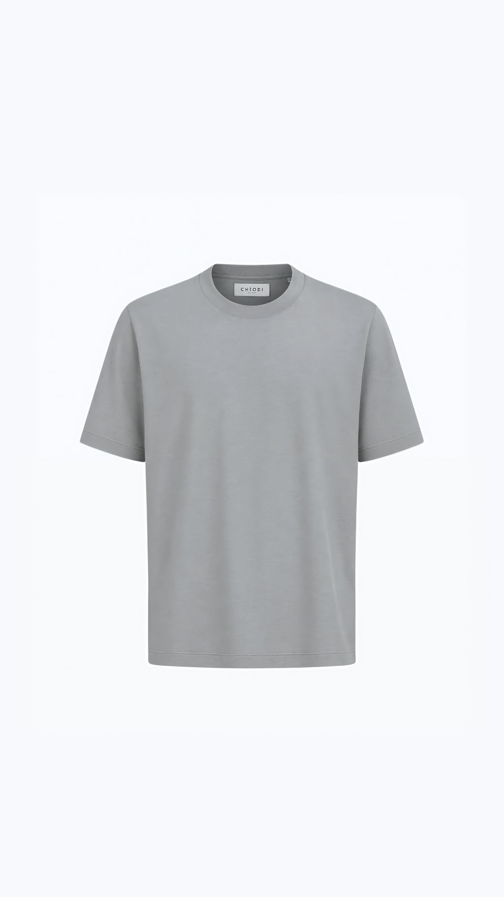 Crew Neck Tee in Filo di Scozia