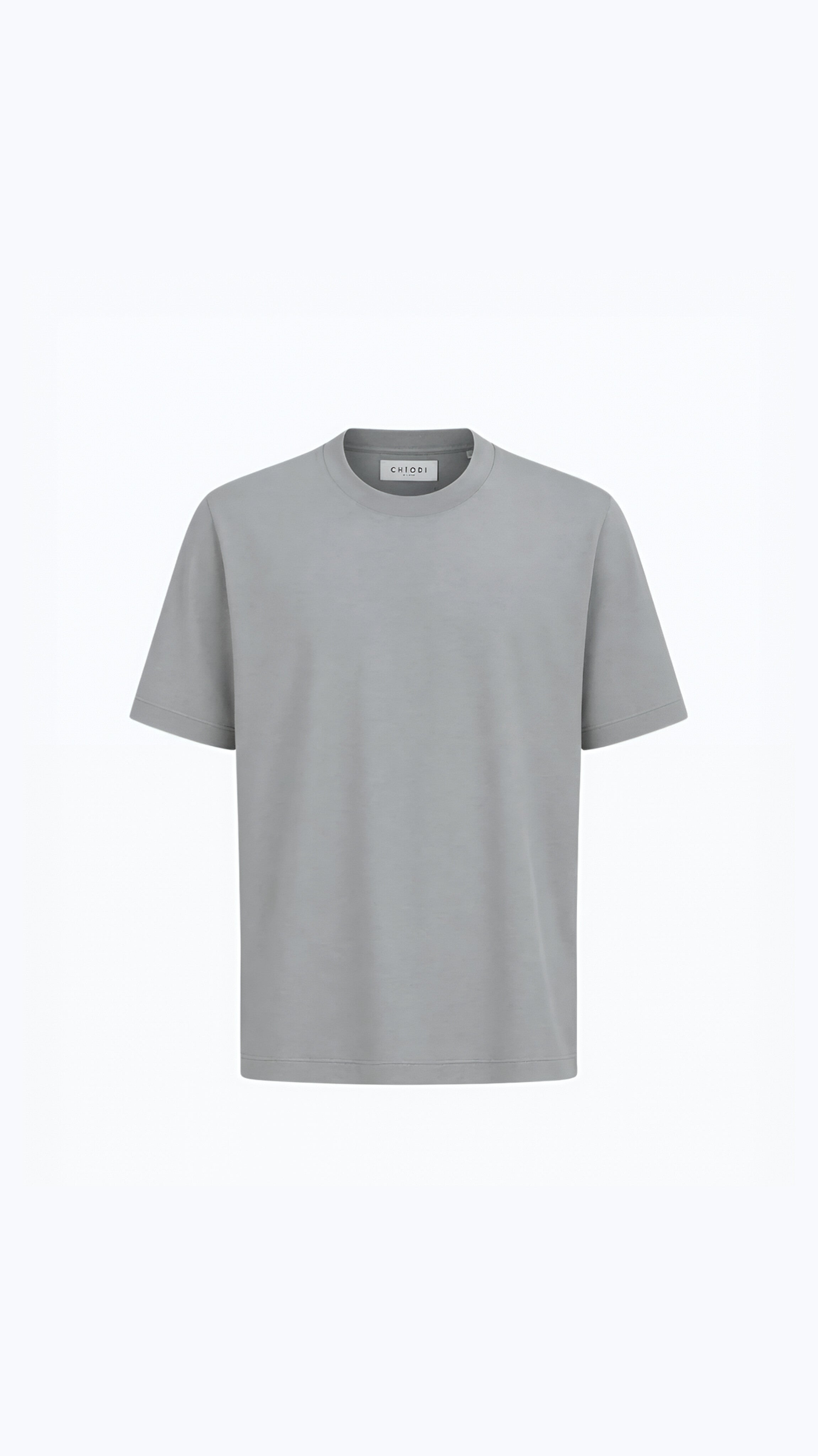 Crew Neck Tee in Filo di Scozia