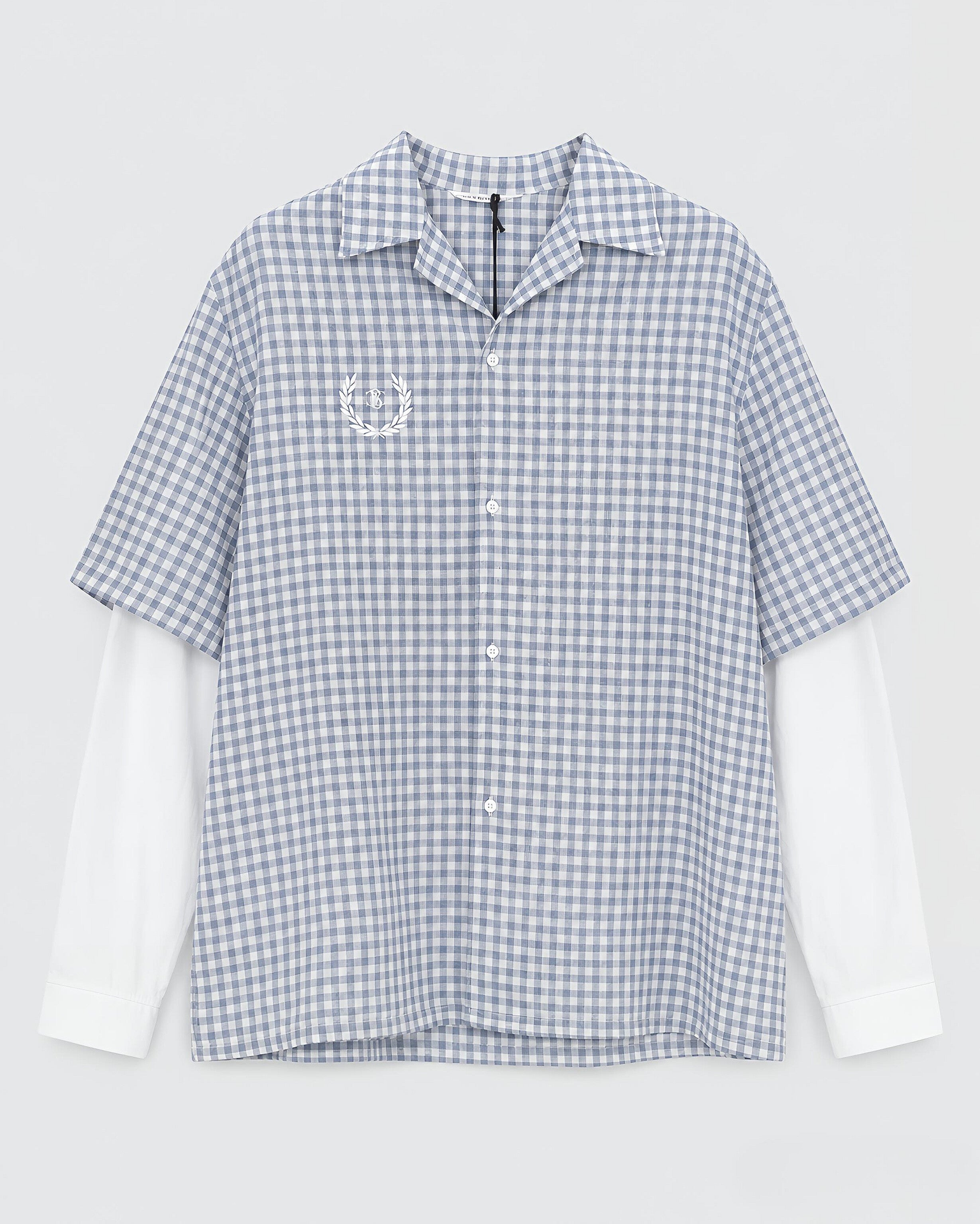 Double Sleeve Check Shirt