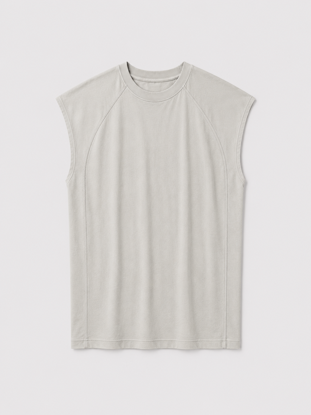 Sleeveless Cropped Tee