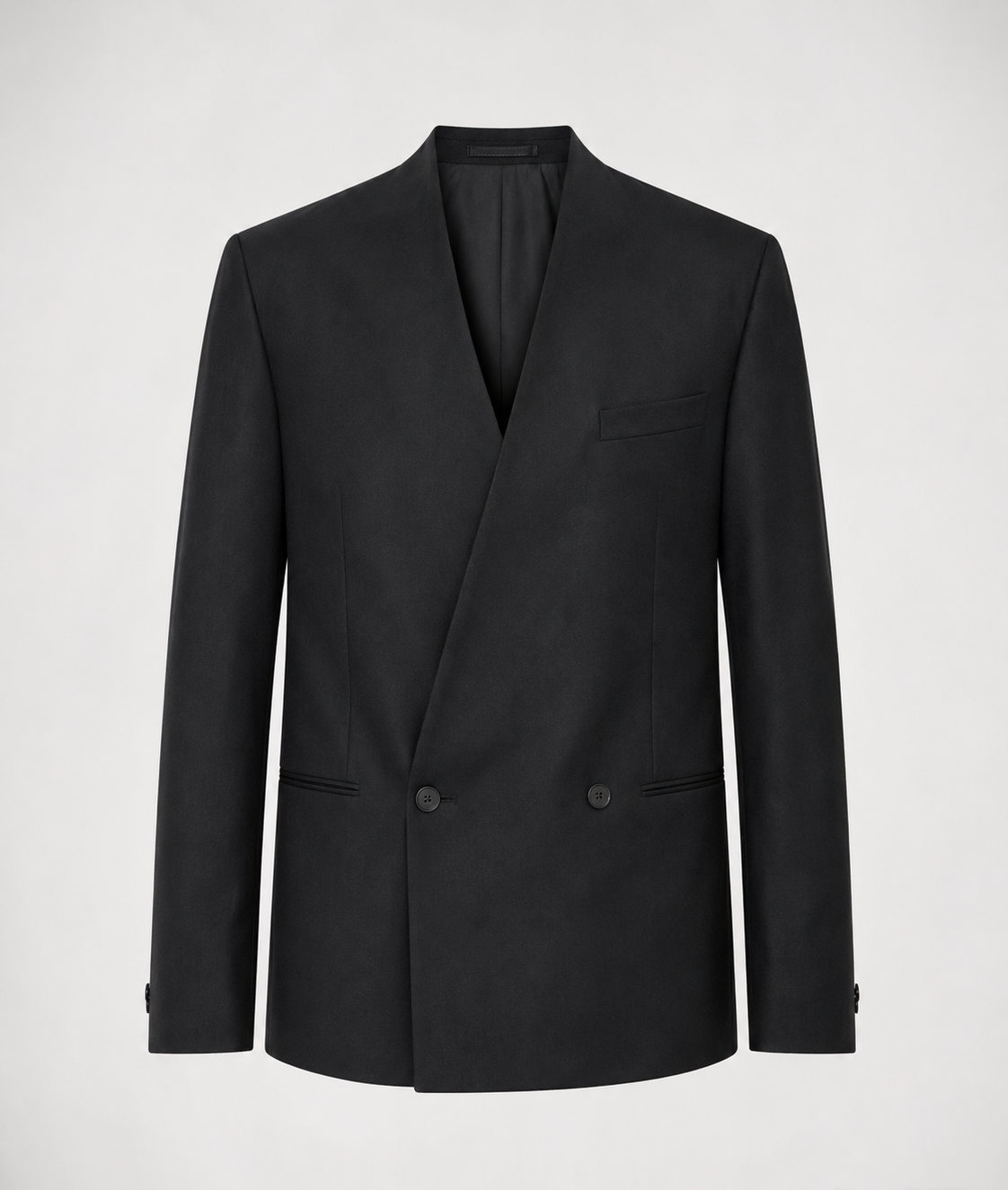 Japanese asymmetrical blazer