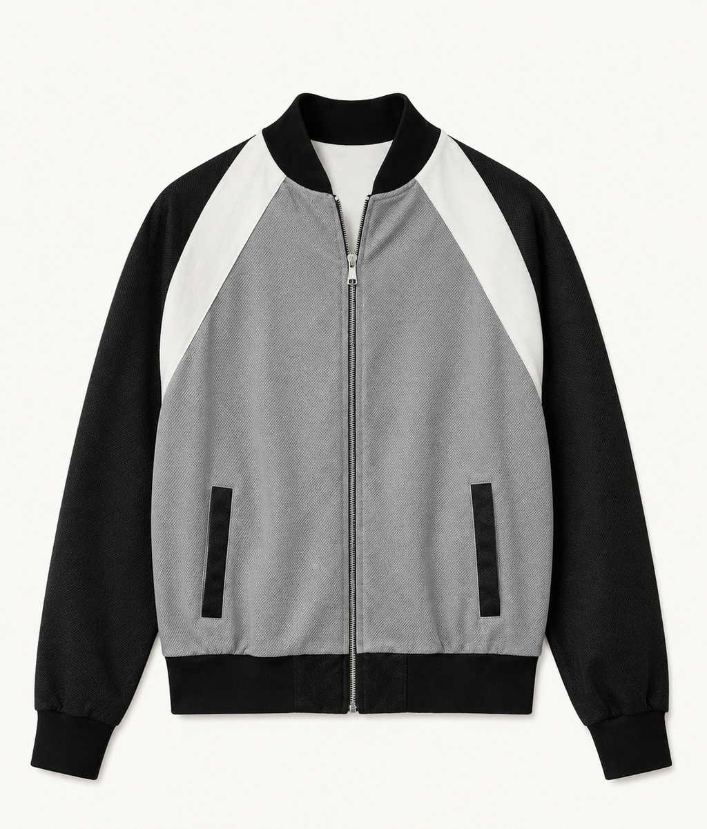 Microfibra Cotton Varsity Jumper