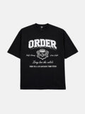 Crew Neck College Tee