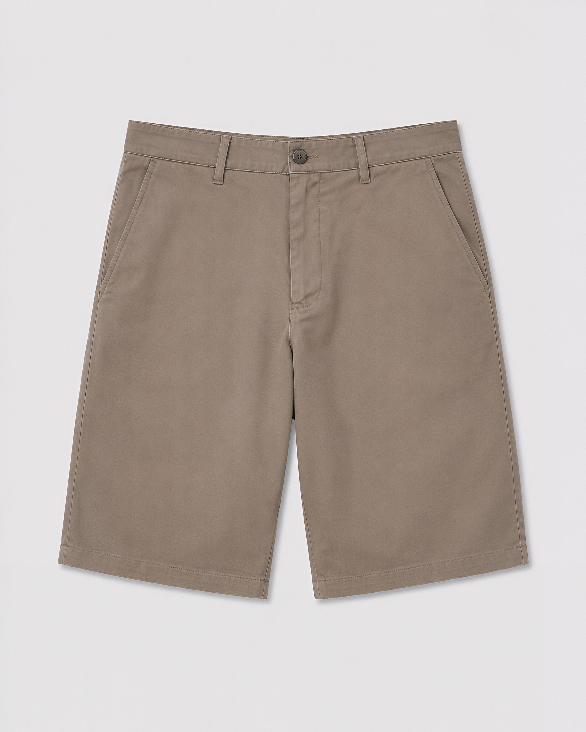 Satin Cotton Chinos Shorts