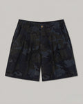 Camouflage Denim Shorts