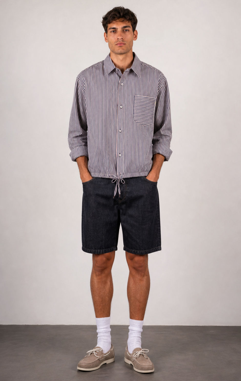 Giza Cropped Shirt