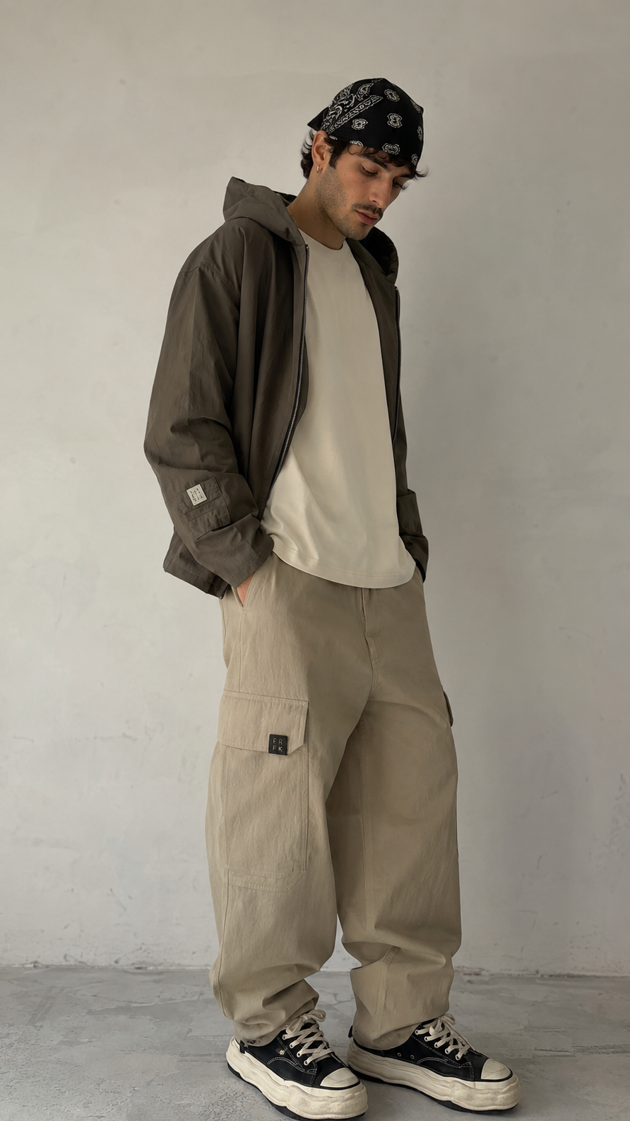 Crinkle Reps Cargo Pant