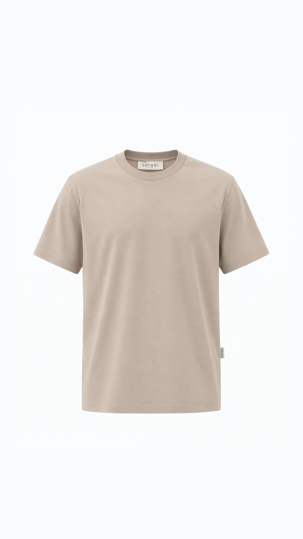 Crew Neck Tee in Filo di Scozia