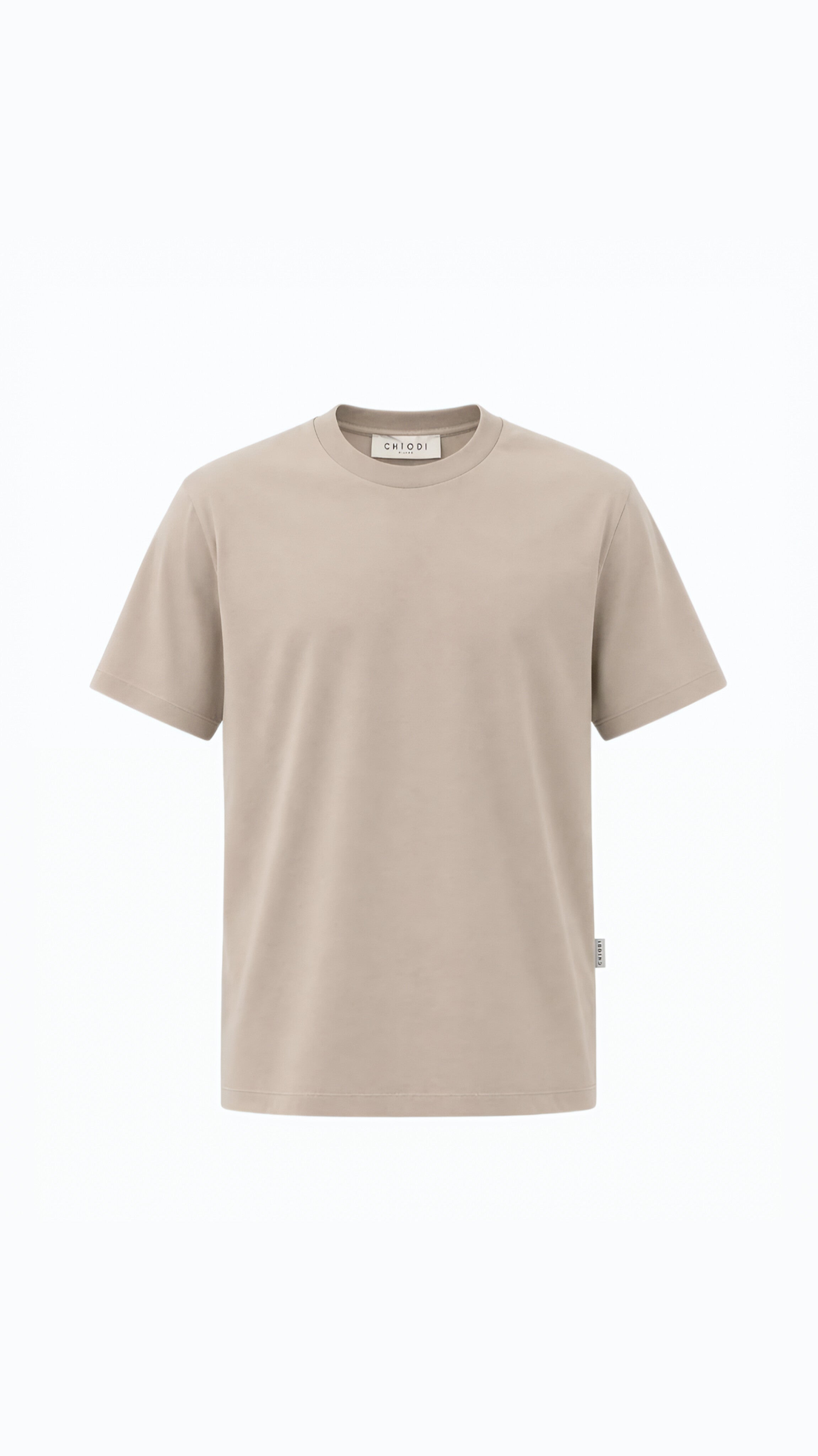 Crew Neck Tee in Filo di Scozia