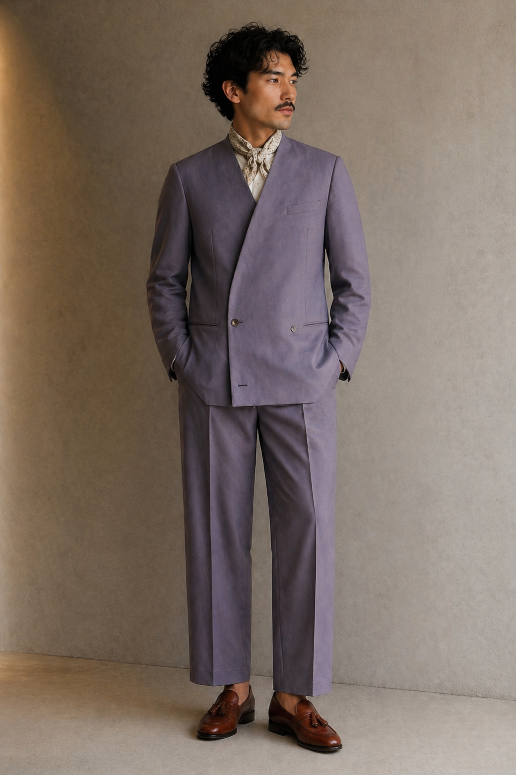High Waisted Straight Trausers