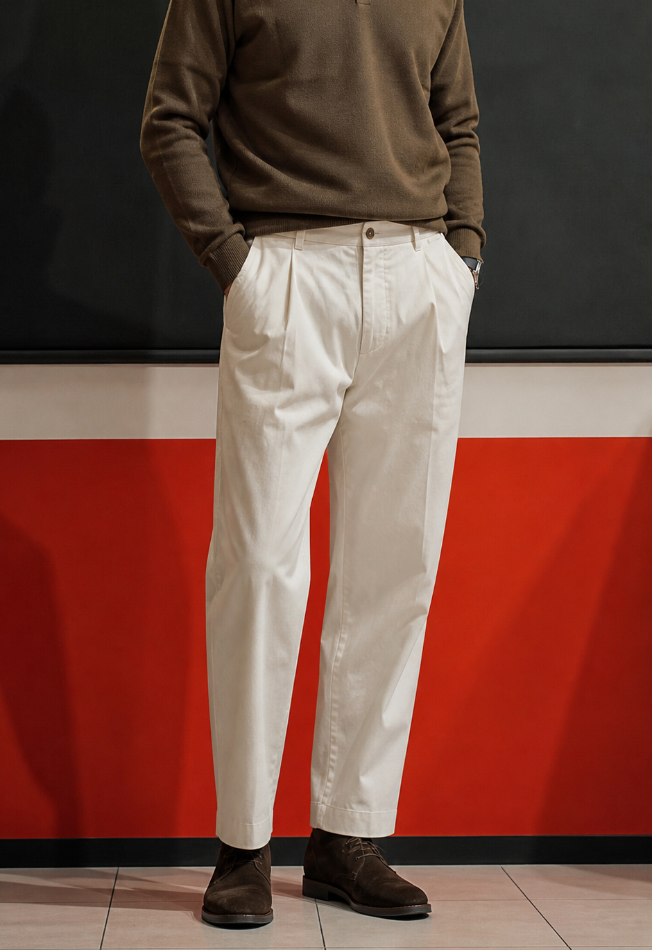 Satin Slightly Balloon Pant
