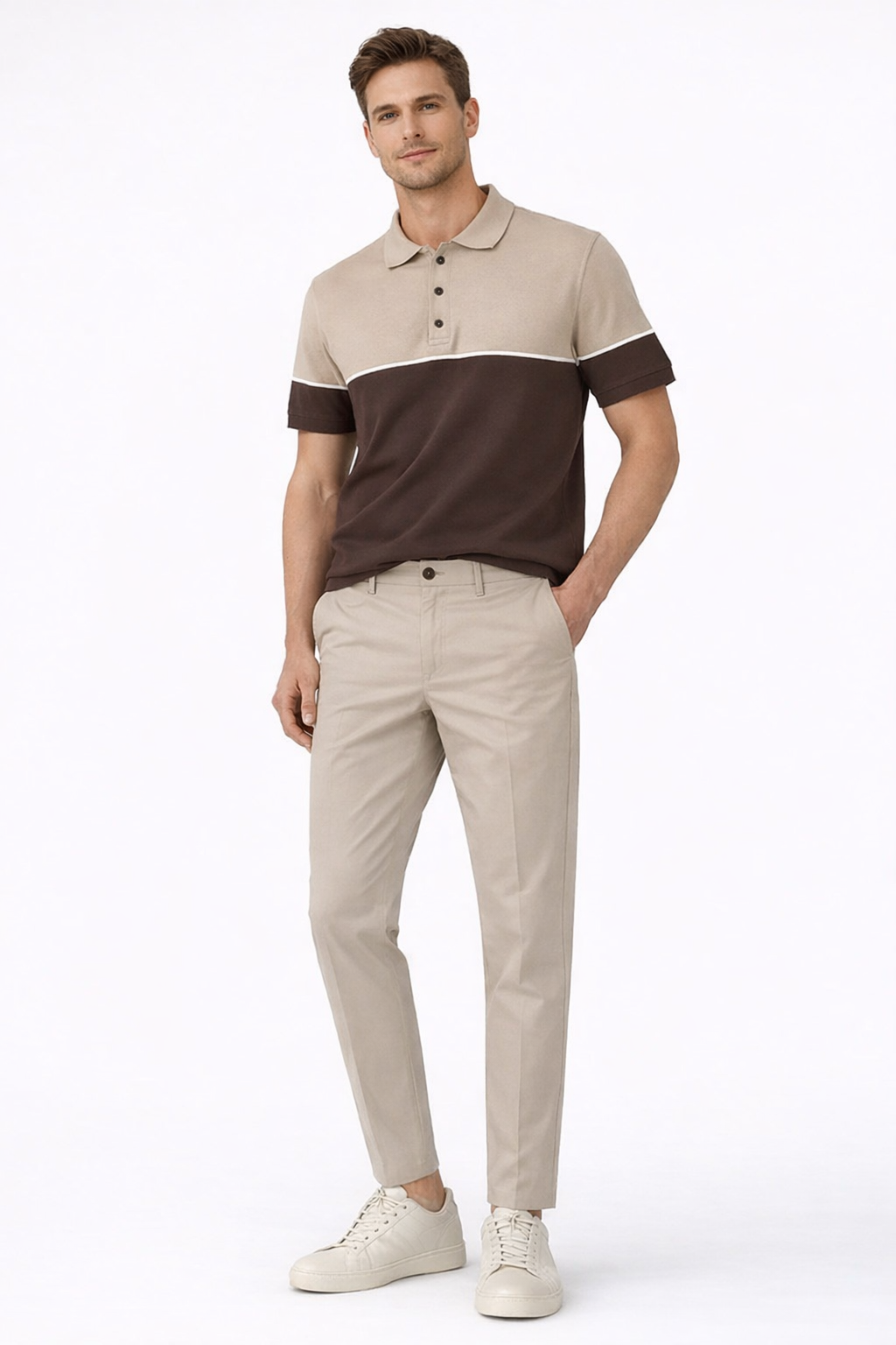 Knit Polo Shirt