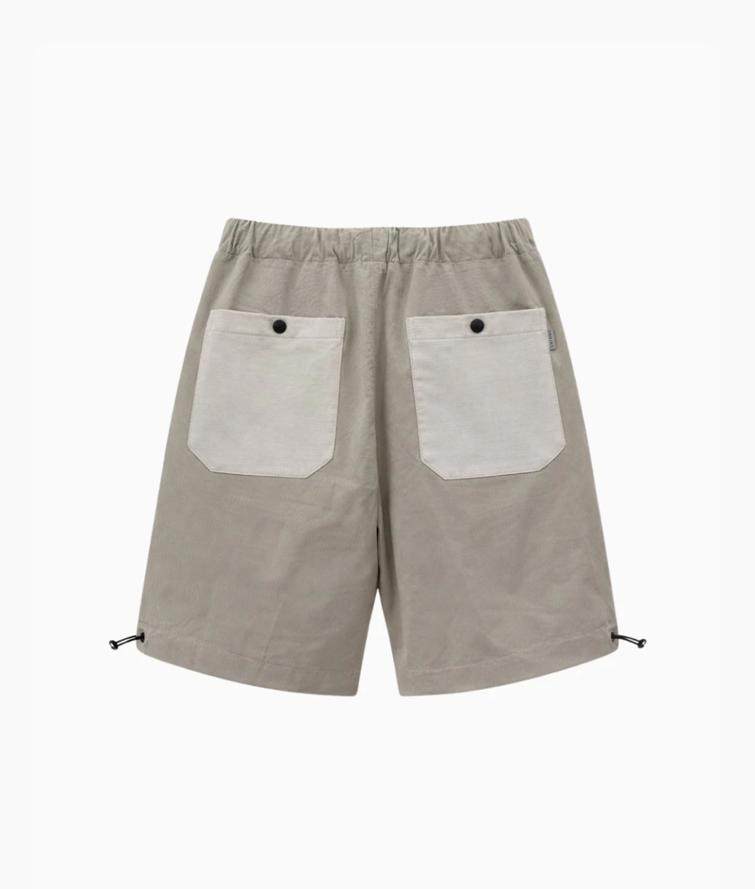 Embossed Cotton Shorts