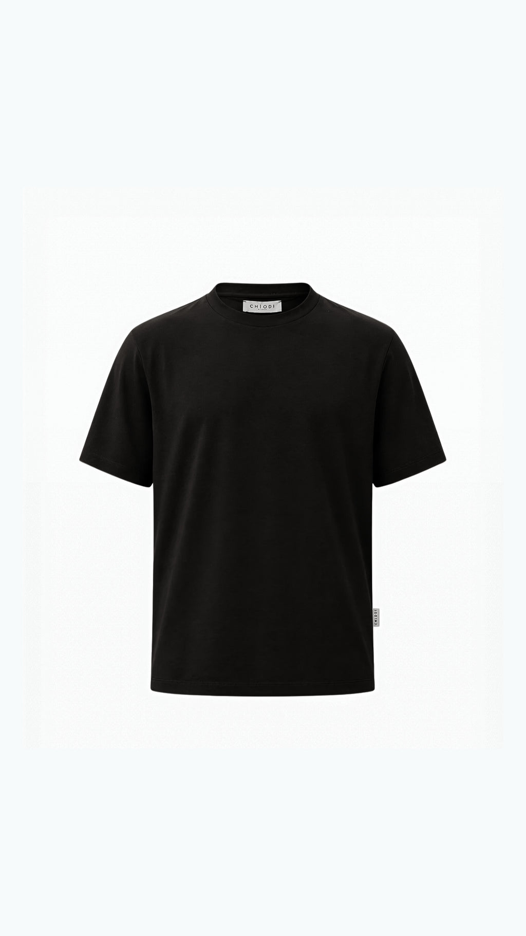 Crew Neck Tee in Filo di Scozia