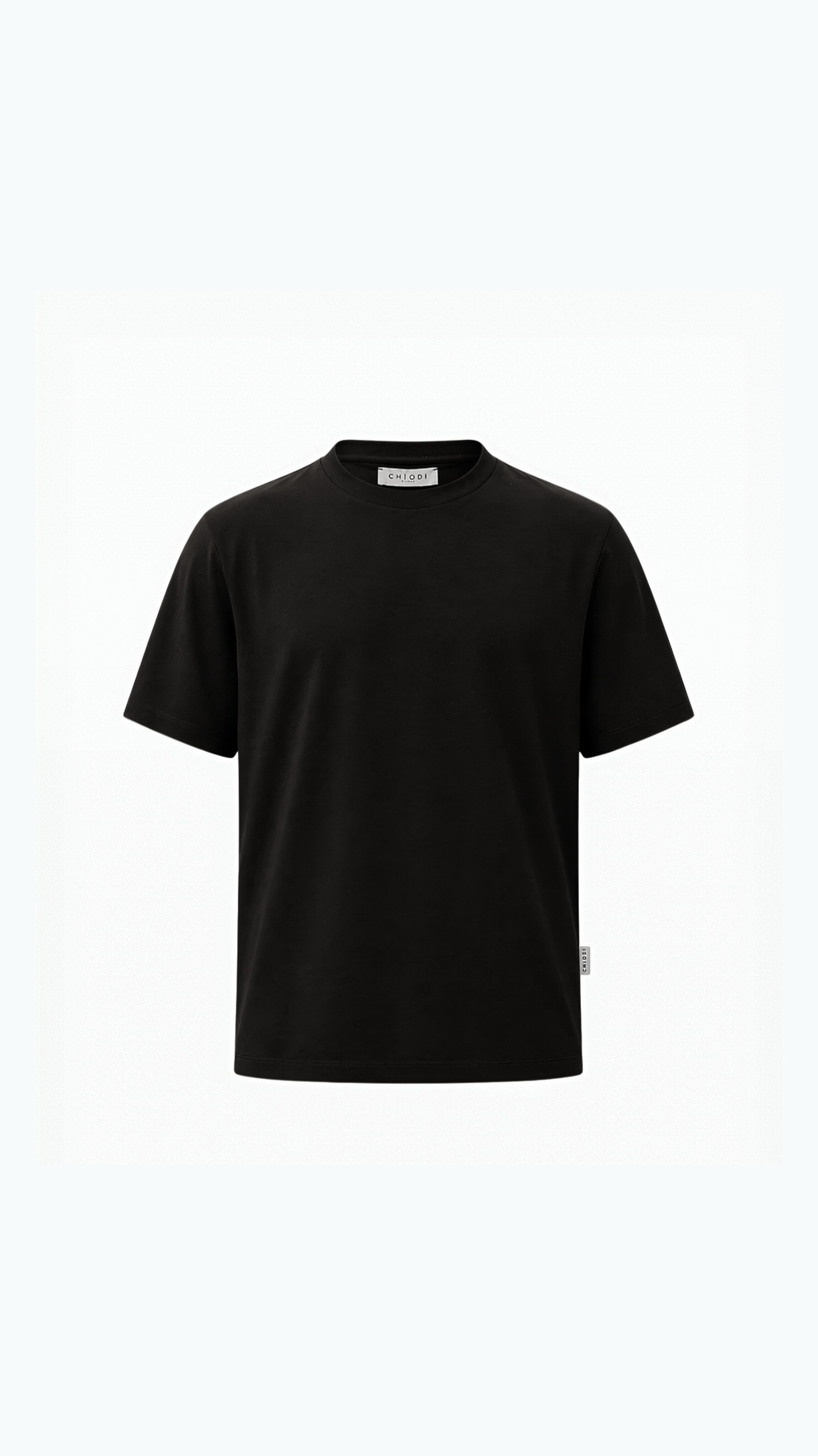 Crew Neck Tee in Filo di Scozia